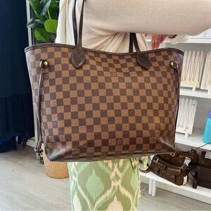 Louis Vuitton damier neverfull mm